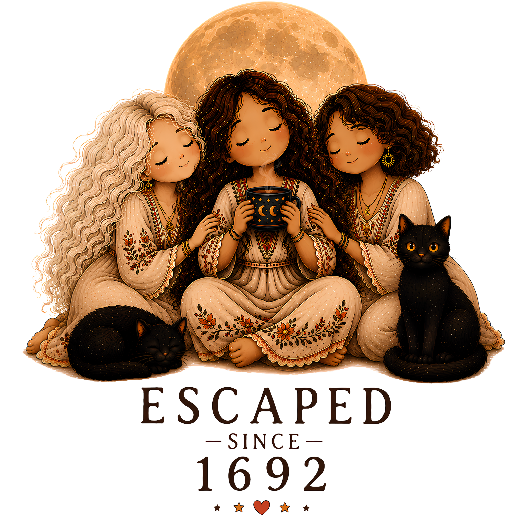 Escaped  With Two Friends Tee