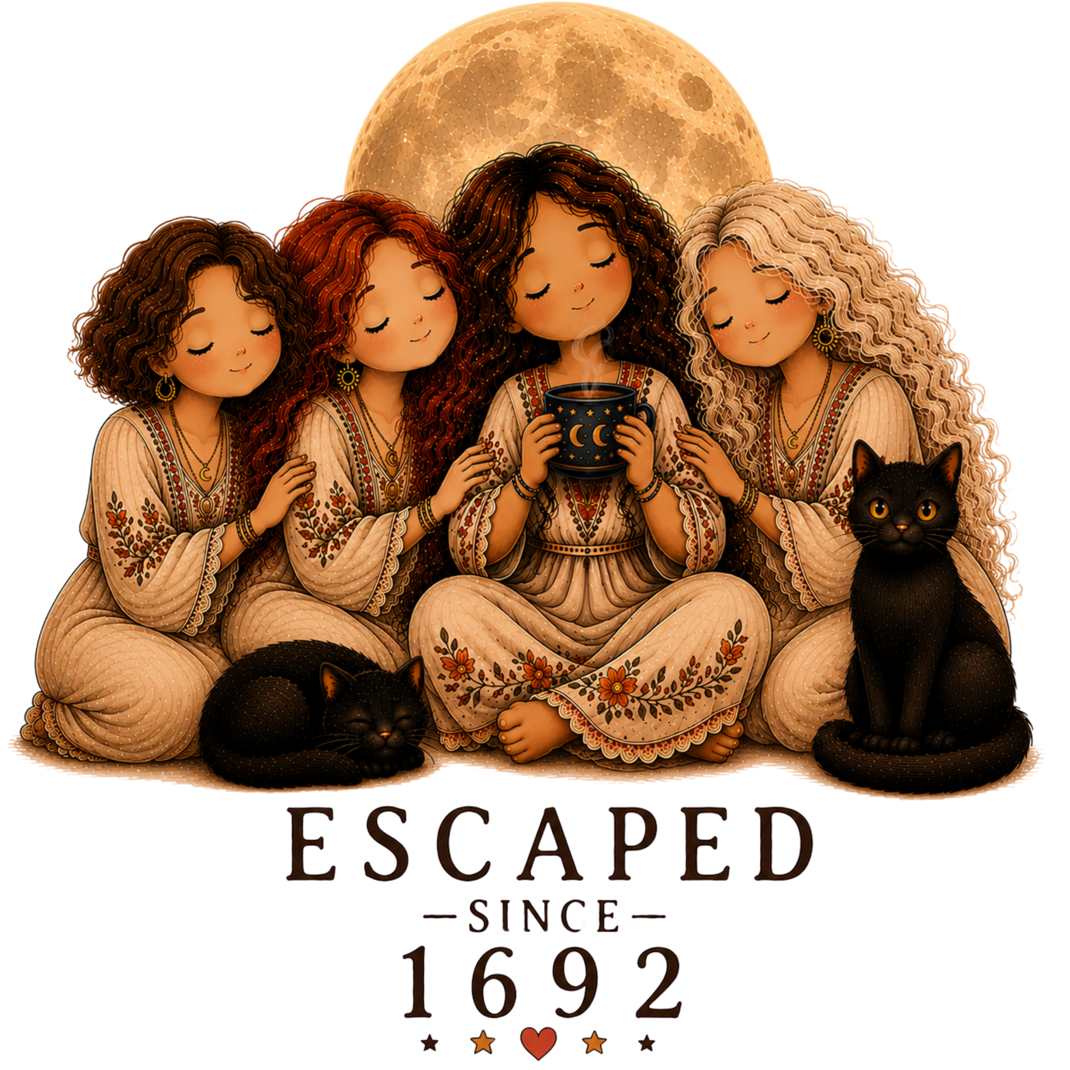 Escaped  With Three Friends Tee