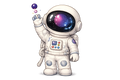 Hello From Space Tee