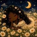 Moonlit Daisies Tee