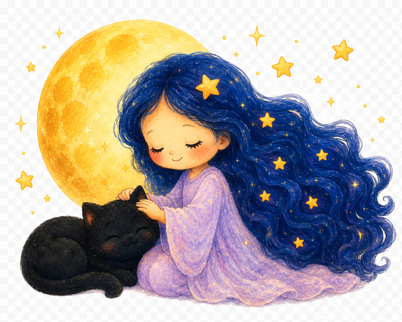 Moonlit Cat Dream Tee