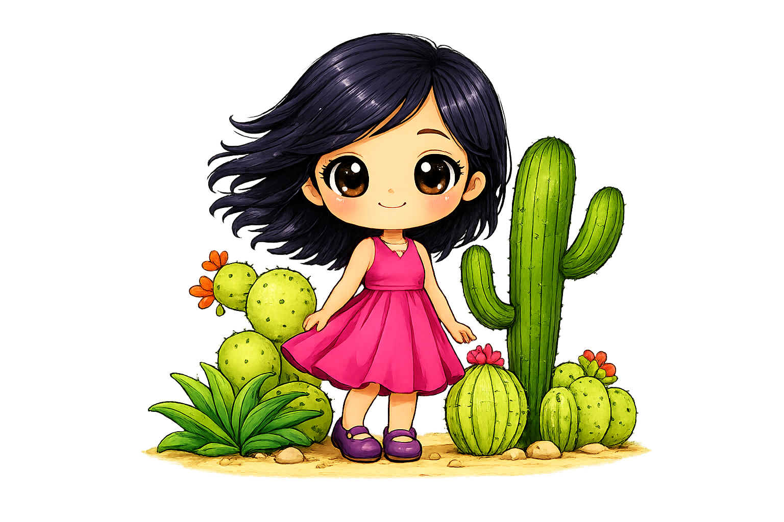 Dessert Cactus Tee