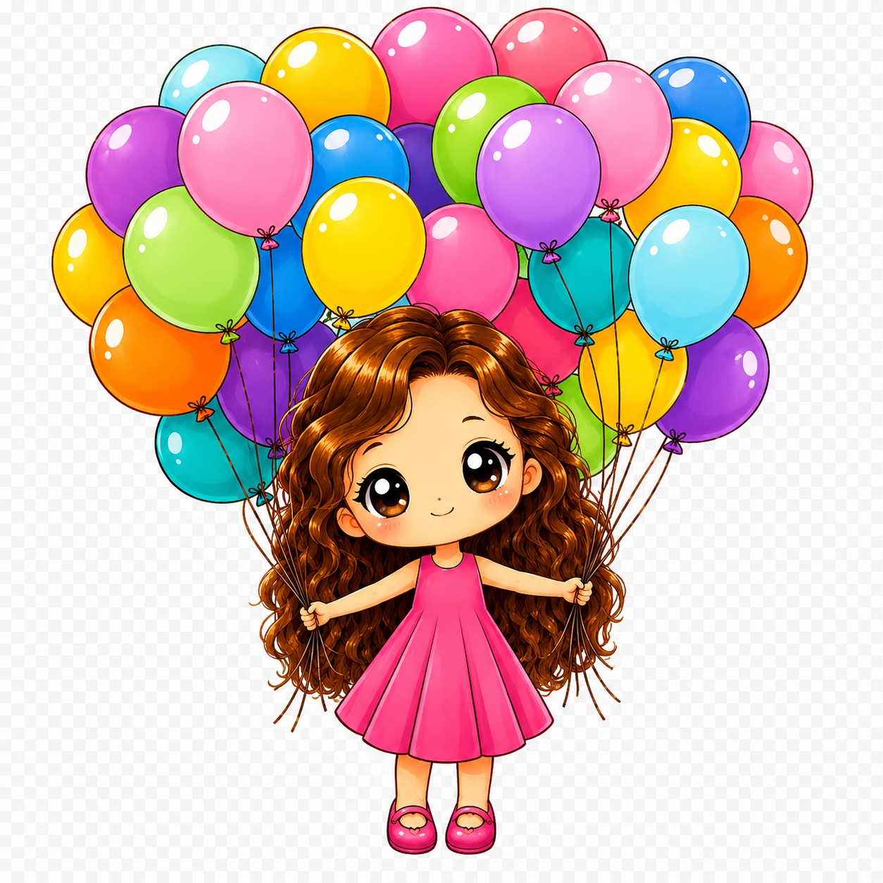 Girl with Balloons Tee