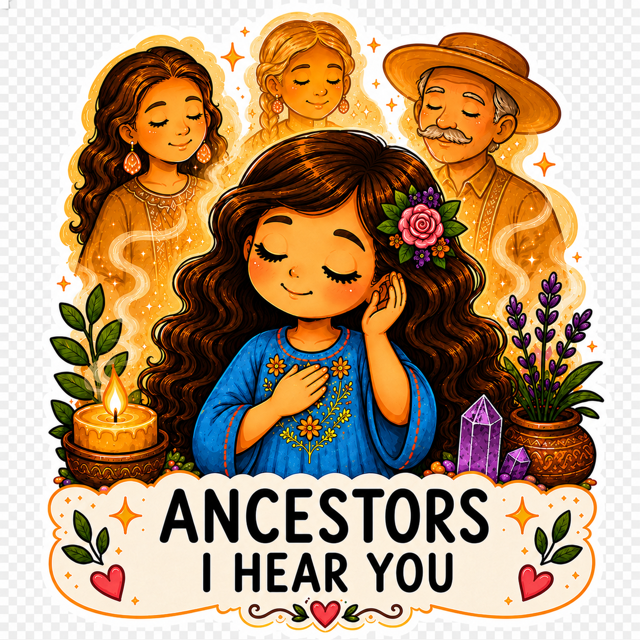 Ancestors Listening Tee
