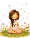 Meditating Tee