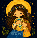 Moonlit Mother Tee