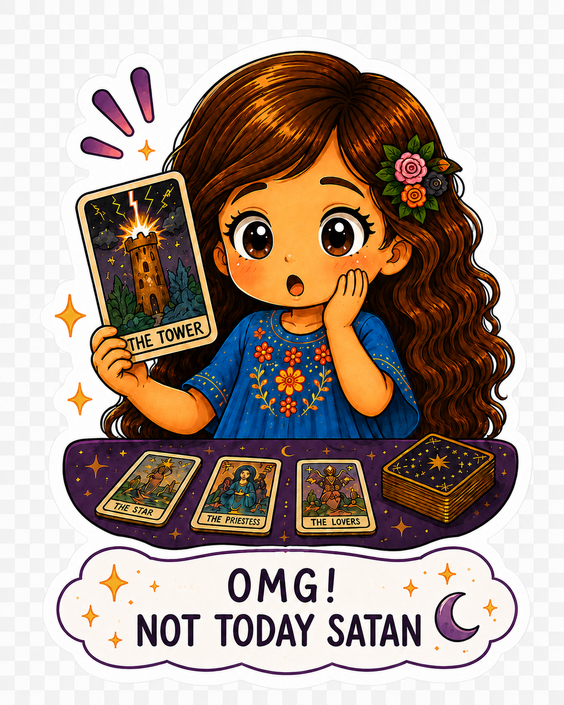 OMG! Not Today Satan Tee